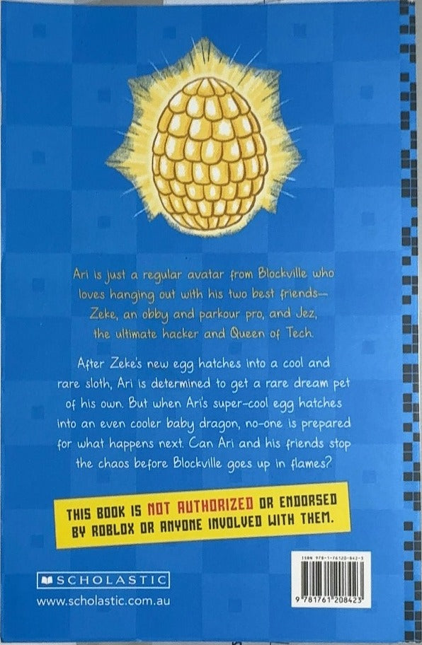 Diary of a Roblox Pro - By Ari Avatar - back cover