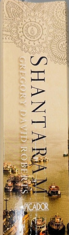 Shantaram - By Gregory David Roberts - spine
