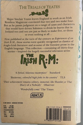 The Irish R.M. - By E. OE. Somerville & others — back cover