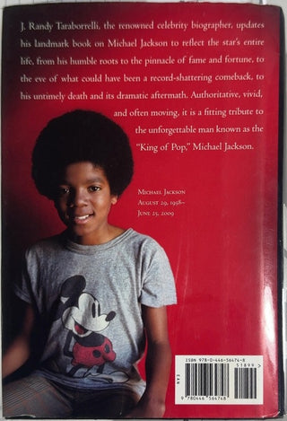 Michael Jackson - By J. Randy Taraborrelli — back cover