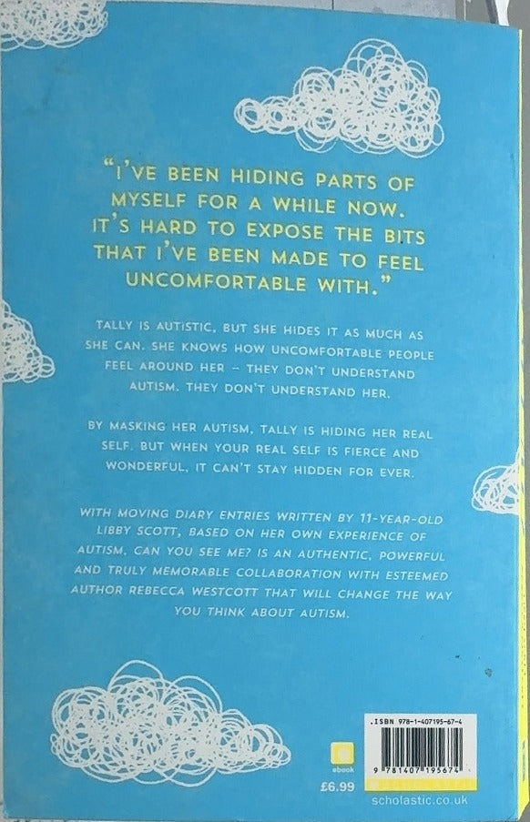 Can You See Me? - By Libby Scott & others - back cover