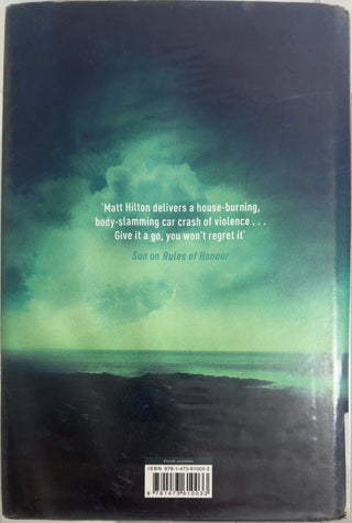 The Devil's Anvil - By Matt Hilton — back cover
