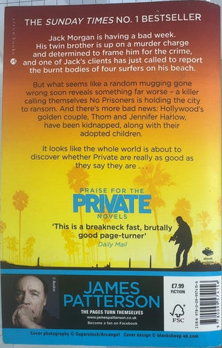 Private L.A. — back cover