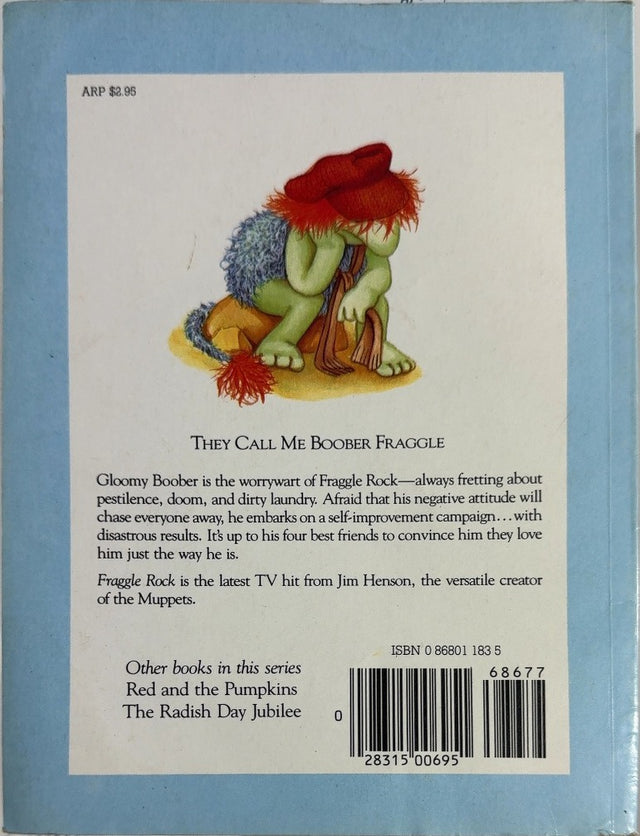 They Call Me Boober Fraggle - By Michaela Muntean & others - back cover