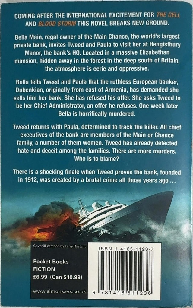 The Main Chance - By Colin Forbes - back cover