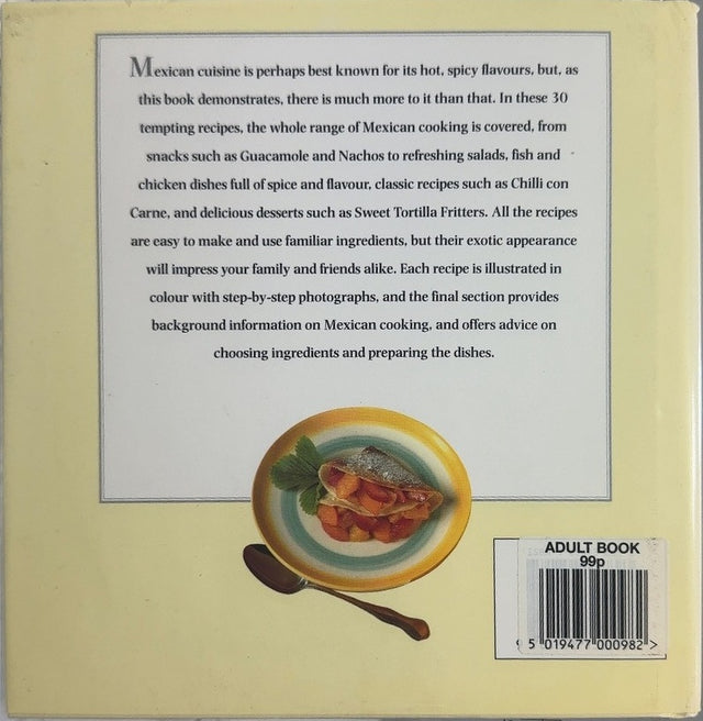 Mexican Cooking - By Rosemary Wadey - back cover