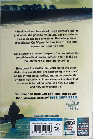 Far From True - By Linwood Barclay — back cover