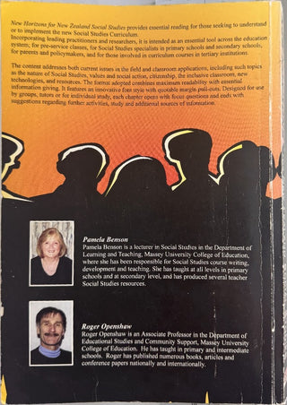 New Horizons for New Zealand Social Studies — back cover