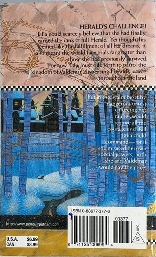 Arrow's Flight - By Mercedes Lackey — back cover