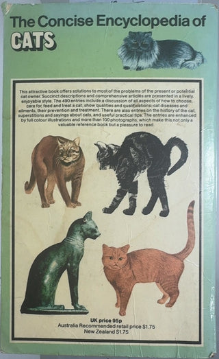 The Concise Encyclopedia of Cats — back cover