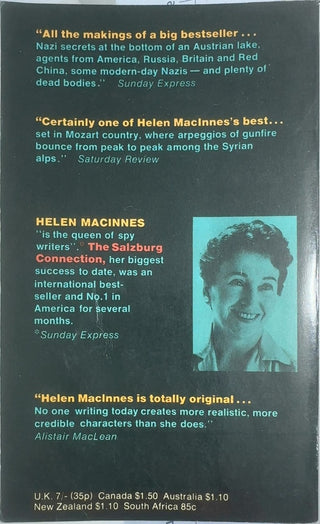 The Salzburg Connection — back cover