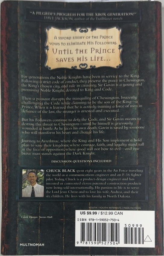 Kingdom's Call - By Chuck Black - back cover