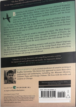 The Boat Runner — back cover
