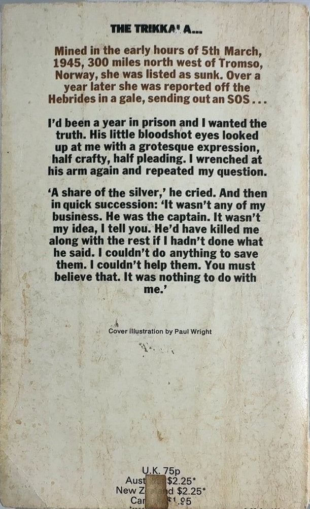 Maddon's Rock - By Hammond Innes - back cover