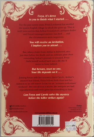 The Antique Hunter's Guide to Murder — back cover