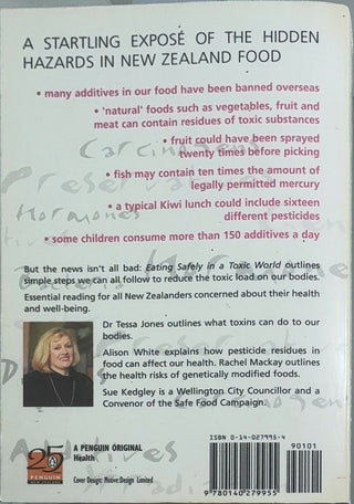 eating safely in a toxic world — back cover