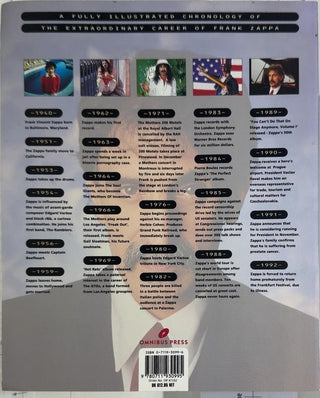 Zappa - By Miles — back cover