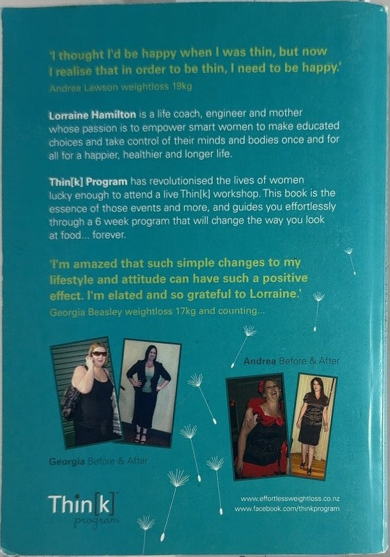 Thin[k] Program - By Lorraine Hamilton - back cover