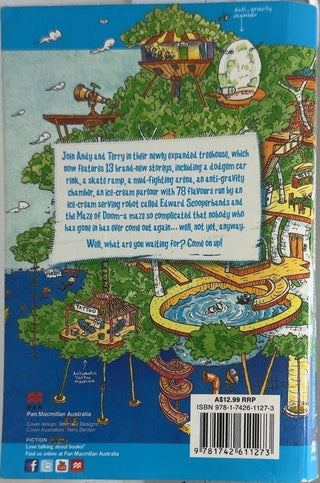 The 26-Storey Treehouse - By Andy Griffiths & others — back cover