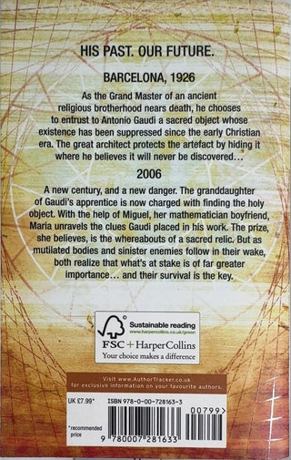 The Gaudi Key - By Esteban Martin & others — back cover