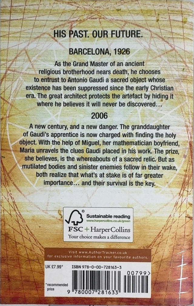 The Gaudi Key - By Esteban Martin & others - back cover