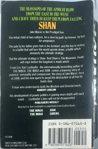 Shan — back cover