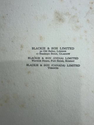 Wendy's Adventures in Scotland — copyright page