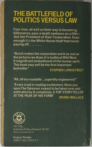 The Takeover — back cover