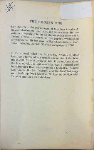 The Chosen One - By Sam Bourne — page