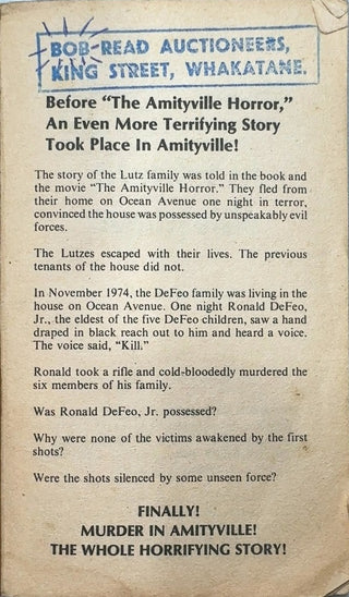 Murder in Amityville - By Hans Holzer — page