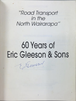 Road Transport in the North Wairarapa - By Eric Gleeson — additional photo