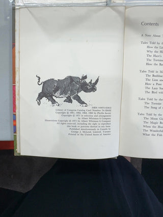 Lion Outwitted by Hare - By Phyllis Savory — copyright page