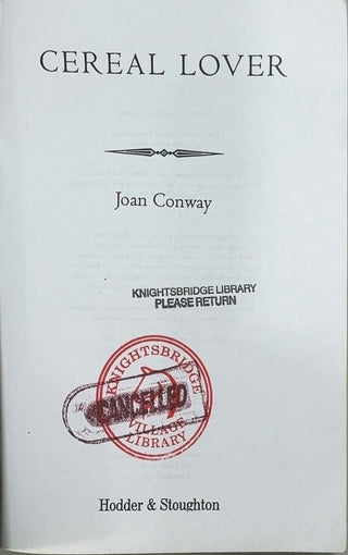 Cereal Lover - By Joan Conway — page