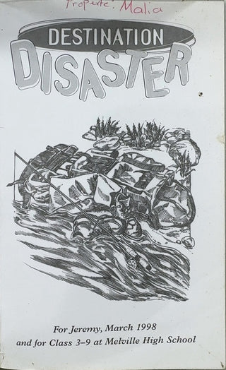 Destination Disaster - By Fleur Beale — page