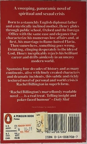 The Garish Day — back cover