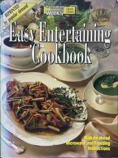 Easy Entertaining Cook Book­