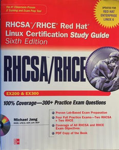 RHCSA/RHCE Red Hat Linux Certification Study Guide (Exams EX200 & EX300)