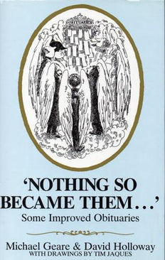Nothing so became them…