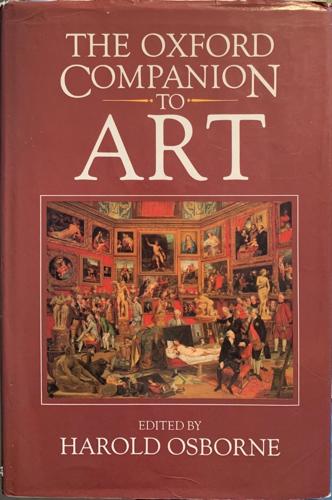 The Oxford companion to art