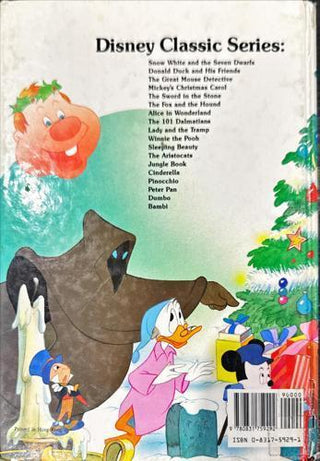 Mickey's Christmas Carol — back cover