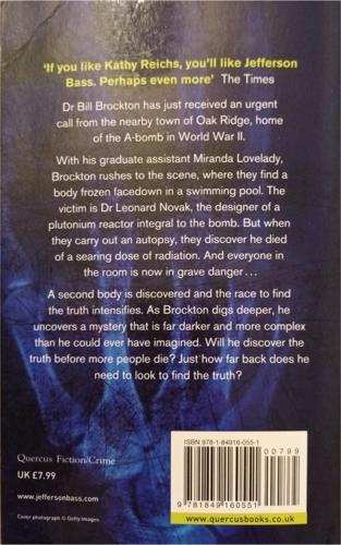 Bones of Betrayal — back cover
