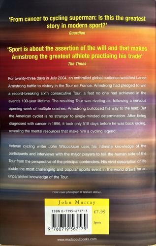 23 Days in July — back cover