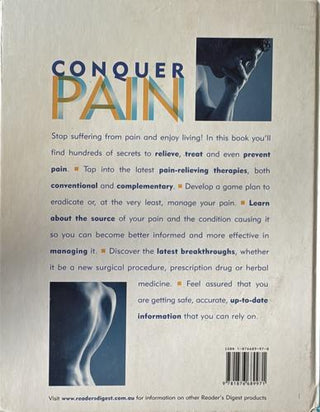Conquer Pain — back cover