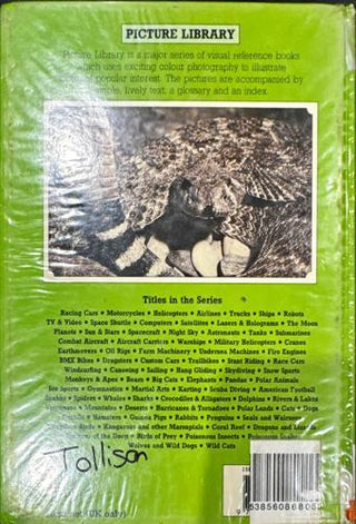 Poisonous Snakes — back cover