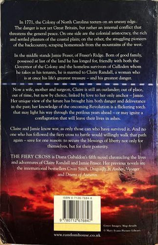 The Fiery Cross — back cover