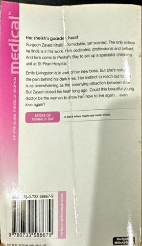 Sheikh Surgeon Claims His Bride — back cover