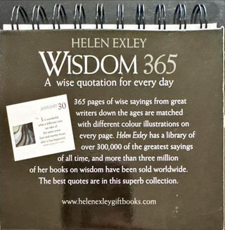 Wisdom 365 — back cover