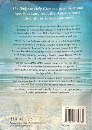 The Bridge to Holy Cross — back cover