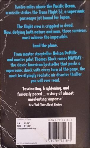 Mayday — back cover