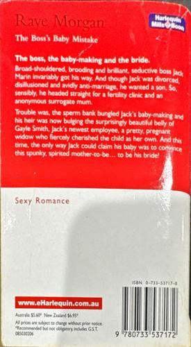 The Boss's Baby Mistake — back cover